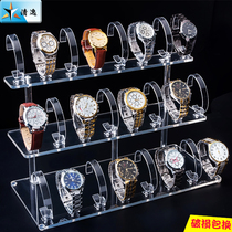  Watch shelf Acrylic watch display stand Creative multi-function props display bracket Watch bracket counter