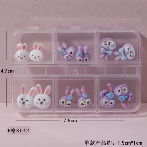 Мультяшный смешанный маленький аксессуар для маникюра