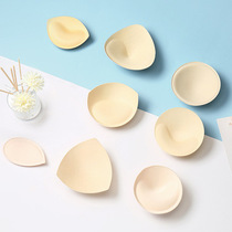Underwear Mat Sponge Chest Cushion Inner Lining Replacement Inserts Thickened Coaling Thin slim Silicone Bra Hood Mat