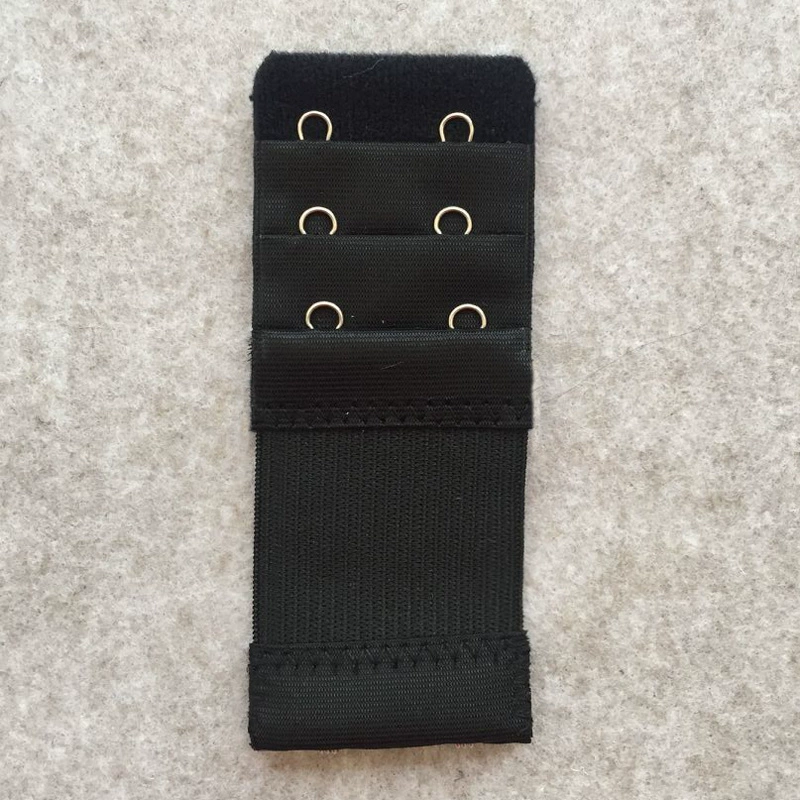 Áo ngực dài khóa cộng với đàn hồi trở lại khóa khóa đồ lót với đàn hồi mở rộng khóa 3 hàng 2 khóa rộng 2 khóa 3.8cm