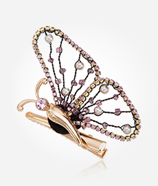 Broche femme SHES en cristal artificiel - Ref 1187589 Image 35