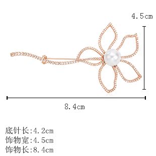 Broche femme SHES en Zircon diamant - Ref 1187581 Image 8