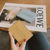 Mens driving license leather jacket female drivers license protective sleeve male motor vehicle genuine leather upscale creative line driving license sleeve men s