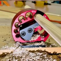 Wooden stick rounder 8-hole electric drill adjustable round wooden tenon rectangular strip into round wooden strip woodworking DIY auxiliary tool