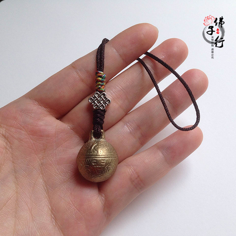 Handmade gold - knit keys knock - knuckle ancient car decoration 18mm