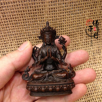 Small Buddha statue 2 inch Guanyin Bodhisattva 7cm