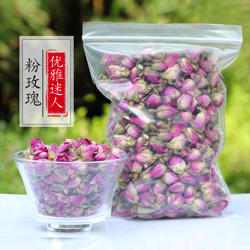 Rose fetal Rose European dried Rosebud Non-herbal Tea Primary agricultural products 500g