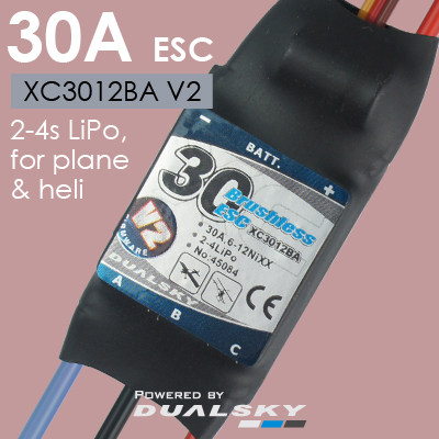 Two - day XC3012BA 30A electronic speed regulator Aeromode fixed wing electronic regulator