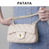 Модная сумка через плечо, цепь, в стиле Шанель, на цепочке