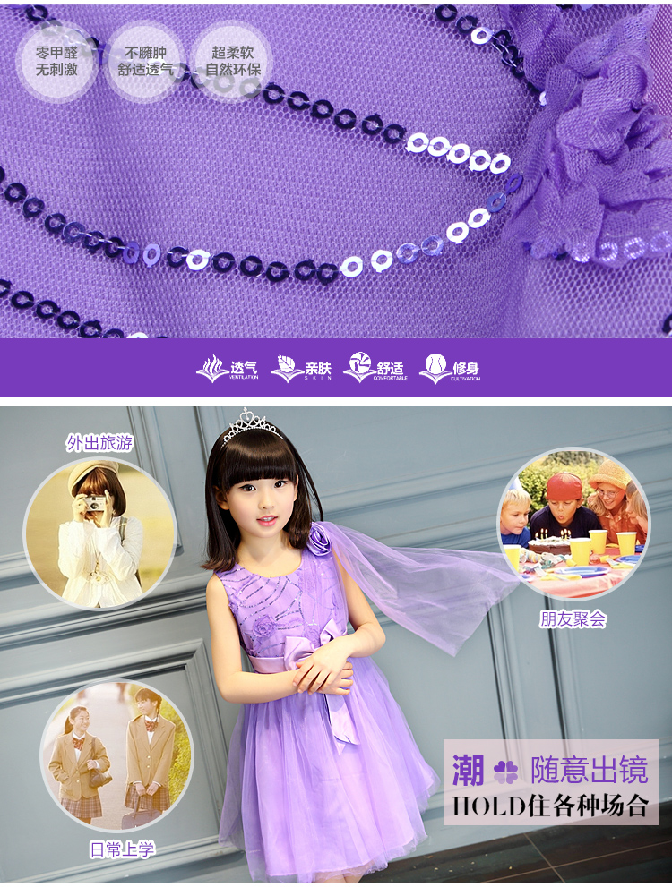 Robes pour fille - Ref 2047869 Image 8