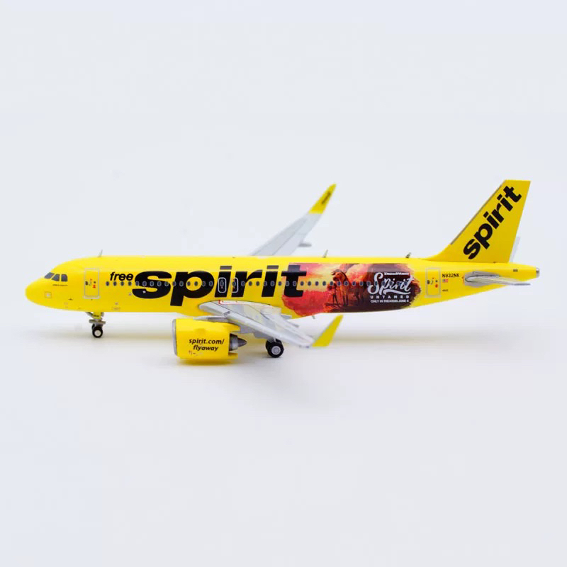 1:400 Jc Wings Alloy Passenger Aircraft Model American Spirit Airlines A320Neo N932Nk