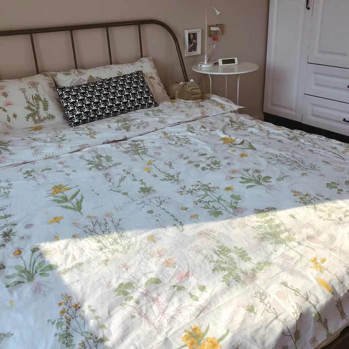 IKEA Skaampa Chăn và vỏ gối Cotton sinh viên chăn Chăn đơn chăn đôi IKEA - Quilt Covers