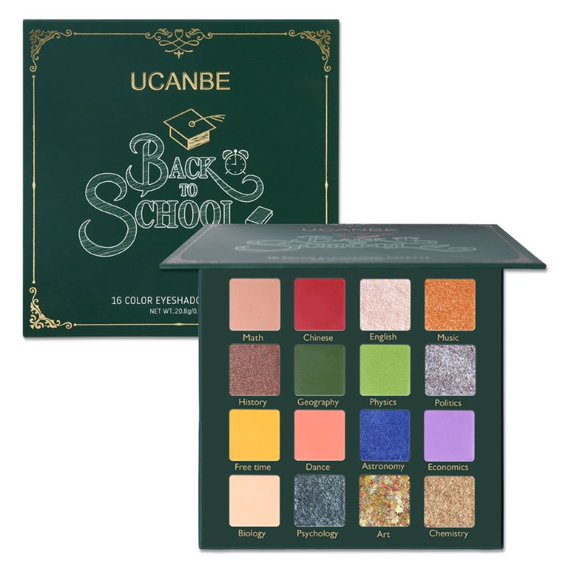 Ucanbe bóng mắt đĩa siêu lửa net đỏ sinh viên chẵn lẻ sequin bóng mắt long lanh ngọc trai mới bắt đầu không thấm nước - Bóng mắt bảng mắt hàn quốc