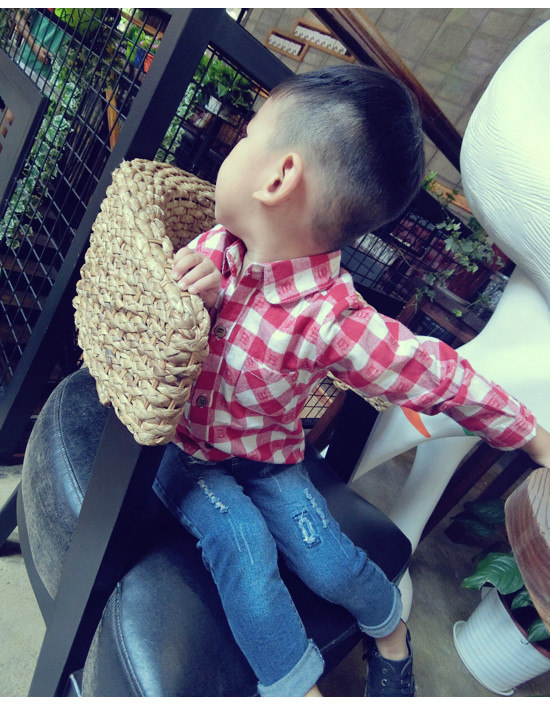 Chemise garcon à manche longue - Ref 2075485 Image 14