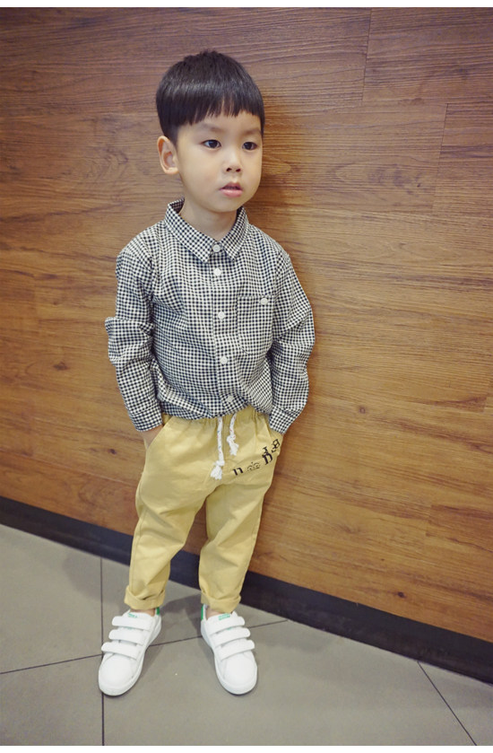 Chemise garcon à manche longue - Ref 2074684 Image 15