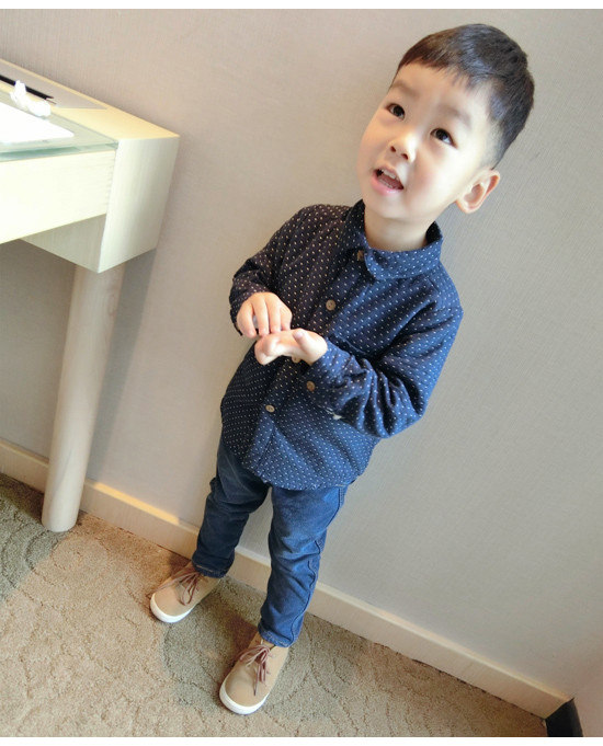 Chemise garcon à manche longue - Ref 2075200 Image 19