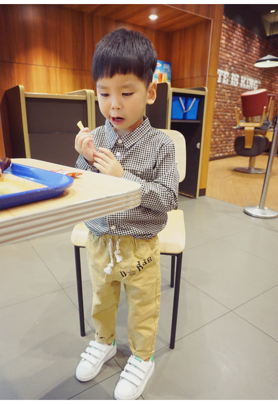 Chemise garcon à manche longue - Ref 2074684 Image 17