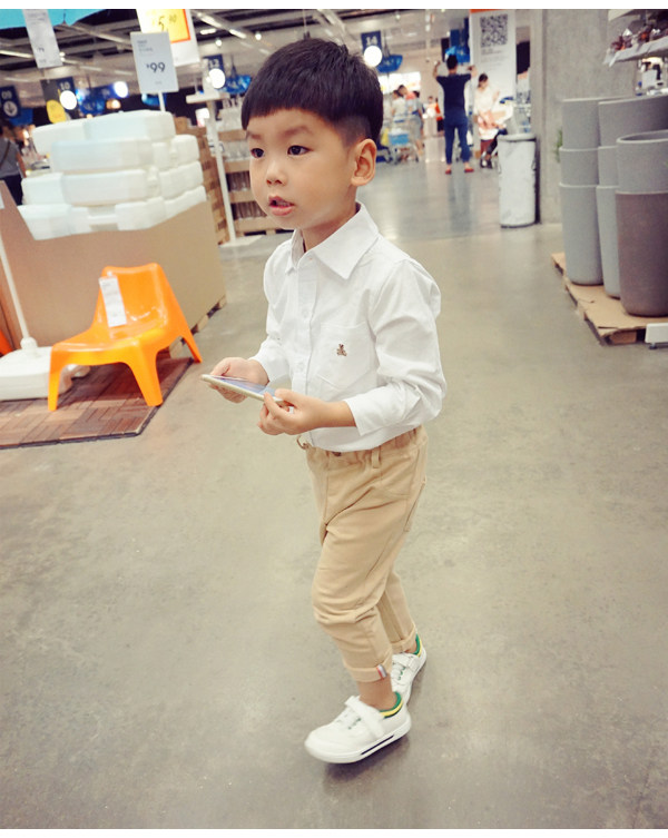 Chemise garcon à manche longue - Ref 2074133 Image 19