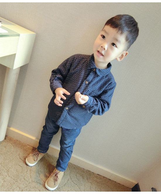 Chemise garcon à manche longue - Ref 2075200 Image 18