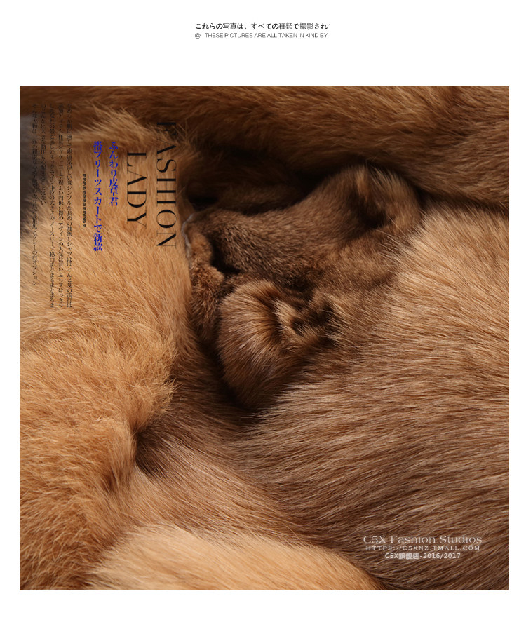 Manteau de fourrure femme - Ref 3172738 Image 23