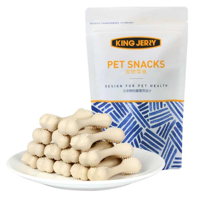 Kingjerry mol răng xương 150g trà xanh sữa bò mol răng xương chó nhai chó