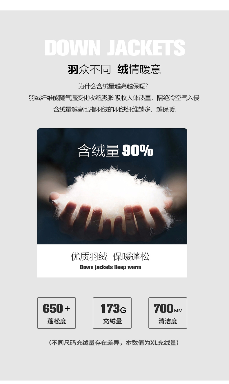 kikc 男子休闲羽绒服组合 39款可选 图4