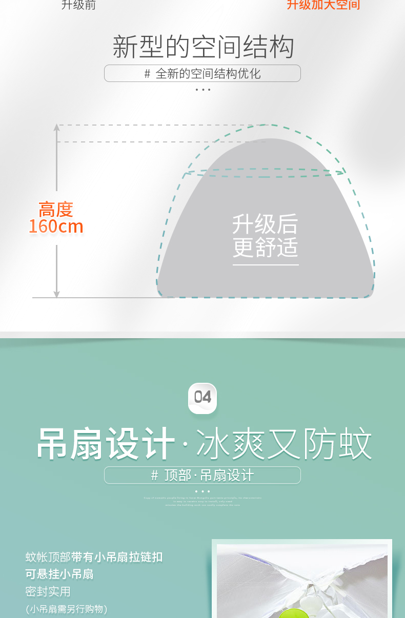 Mông Cổ yurt muỗi sinh viên miễn phí lắp đặt lưới đỏ 2019 mới 1,2 m 1,8m nhà 1,5 ký túc xá giường đôi - Lưới chống muỗi màn ngủ chống muỗi