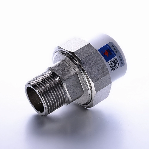 Tiani Taurus ppr внешний медный провод, соединение 4 минуты 6 минут, 1 дюйм, внутренний провод, 2025, внешние зубы, ppr, подвижное соединение водопроводной трубы