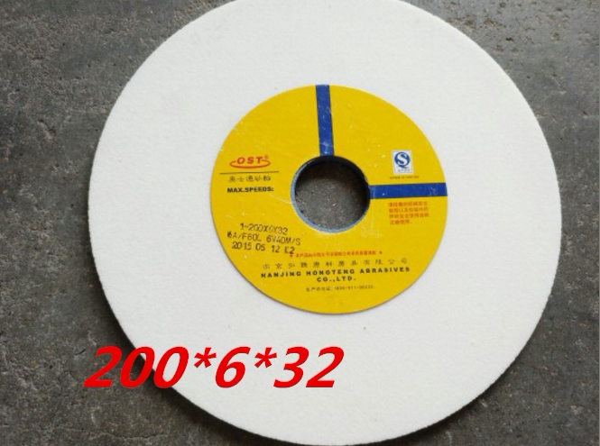 Auston ceramic grinding wheel white corundum grinding wheel grinding machine grinding wheel grinding machine grinding wheel 200*6*32 large quantity