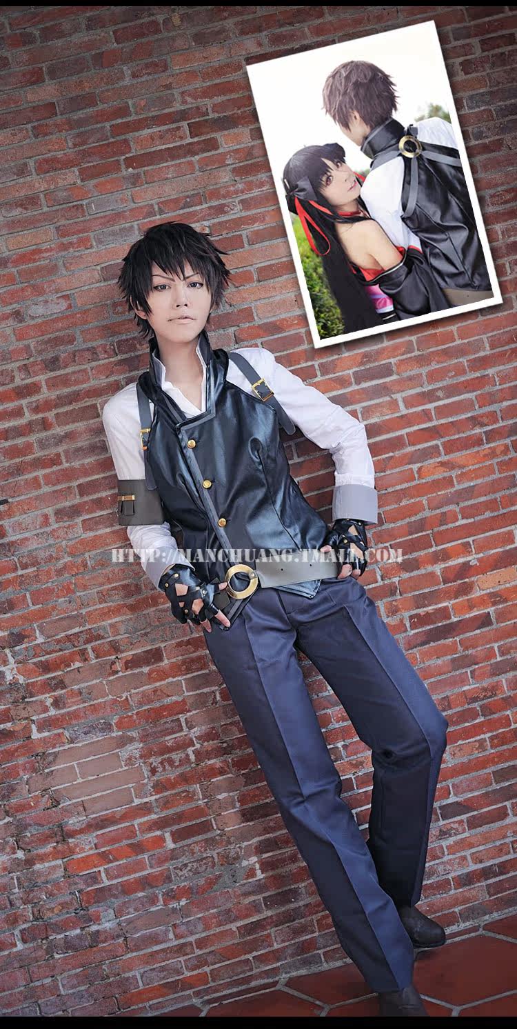 漫创cosplay动漫机巧少女不会受伤赤羽雷真制服全套男服装 钜划算 机巧 全套 受伤 少女 服装途虎网