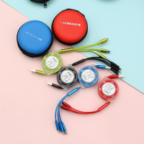 Export list recommended to start with multi-purpose practical mobile phone fast charging charging cable portable one-to-three data cable