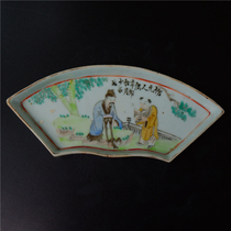 Volume=Think light Jiangcai famous Zhu Shaoquan figure Gao Shi Jiao Pan Whole literati porcelain ceramic art collection