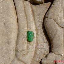 Flowers = Shadow 9156 stock Natural A cargo Myanmar Old pit Zhengyang Green Emerald Withdrawal Face Insert Treasure Jade Certificate