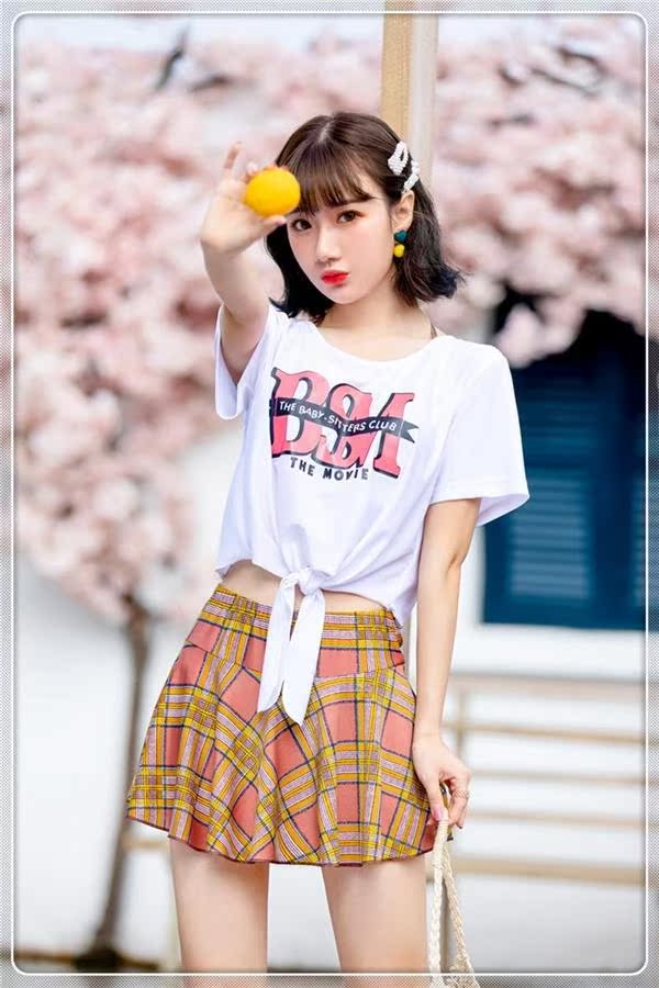 2019 mới chia bikini bikini ba mảnh tắm nóng mùa xuân Nhật Bản dễ thương cô gái sinh viên áo tắm bảo thủ - Bikinis đồ tắm biển nữ cao cấp