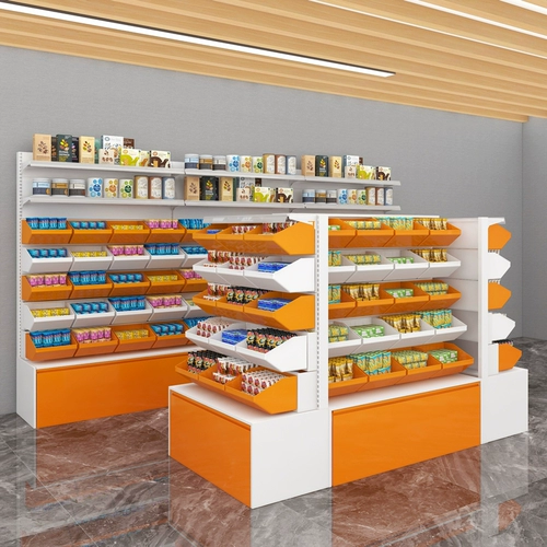 Стенд, универсальный многослойный двусторонний круглосуточный магазин