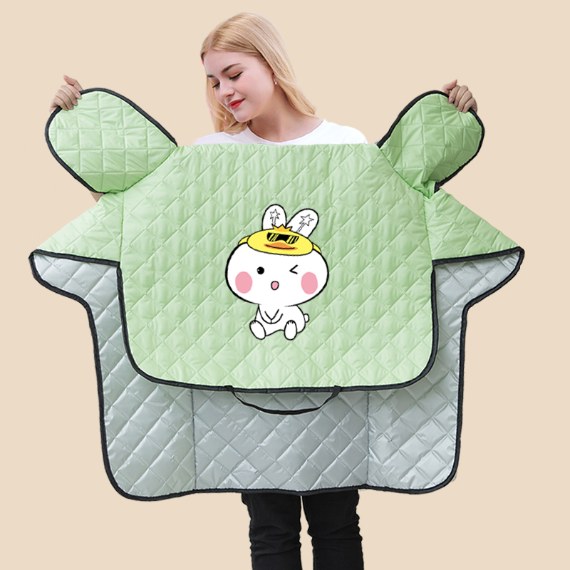 Electric car windshield is sunscreen and insulated double-sided motorcycle windshield summer thin small battery bicycle summer