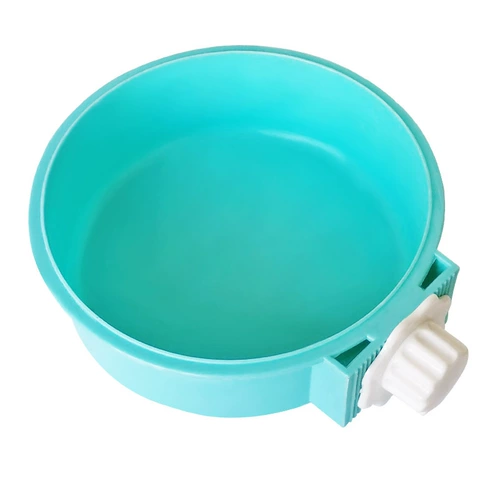 Висящая чаша для домашних животных из нержавеющей стали внутренняя желчная двойная двойная питье