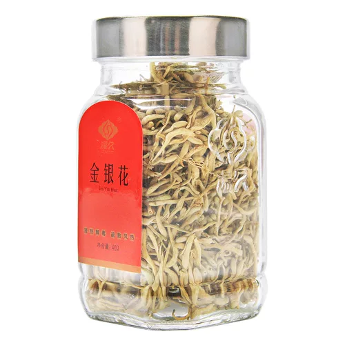 汤久 Золотой и серебряный цветок 40 г/банки золотого и серебряного цветочного чая, пропитанное чаем, серебряный цветочный чай, большой флагманский магазин женьшеня