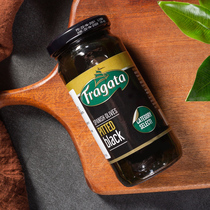 Spanish imported fragata sailing ship brand seedless black olive can 230g Western pizza ingredients water olives