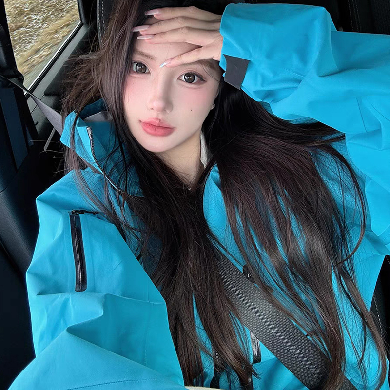 Outdoor Hard-Shell Windproof and Waterproof Three-In-One Jacket for Women 2025 Spring, Autumn and Winter New Mountaineering Jacket for Men