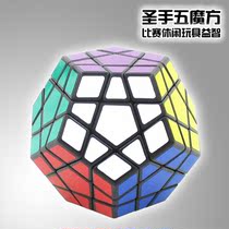 Divine hand wu mo fang pentagonal adjustable profiled Rubiks Cube dodecahedron game Leisure 12 sides toy puzzle