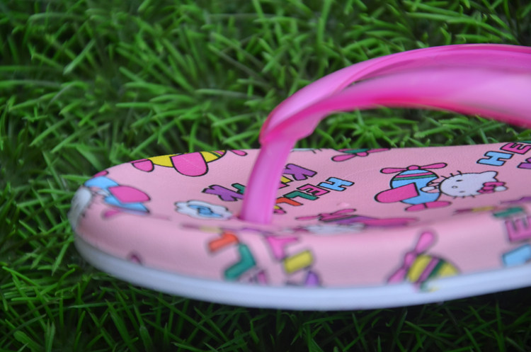 Pantoufles enfants en autre pour été - semelle caoutchouc - Ref 986235 Image 9