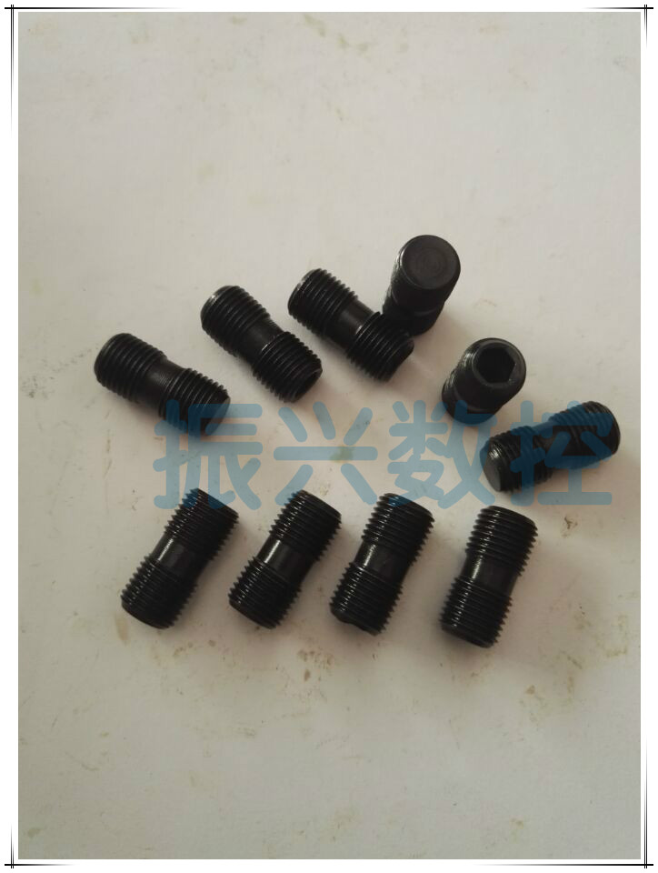 12 9 level numerical control milling cutter disc pressure plate double head single-hole flip-floptic screw M10 * 21 *22 * 24) 1 0-1 5 teeth