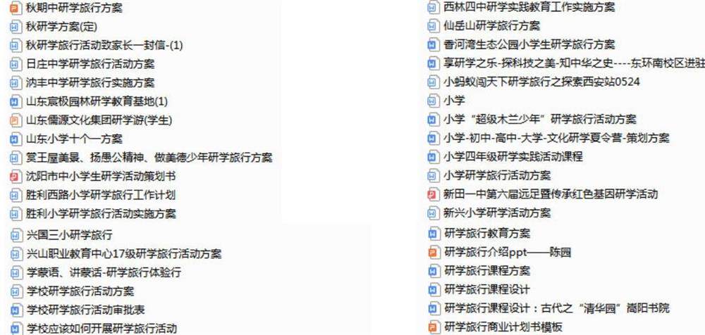 图片[5]-840份研学旅行方案-中小学生研学手册模板旅行资料总结电子预案【电商热销1456】-欢迎访问本站