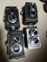 Nissan double reflex Yashica beautyflex PIGONFLEX 120 film camera display