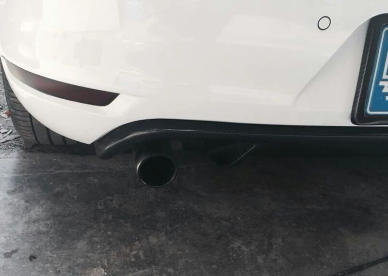 Áp dụng cho phiên bản Golf 6GTI bằng sợi carbon đuôi golf 5GTIR20 sửa đổi cánh gió cố định và vách ngăn phía sau - Sopida trên