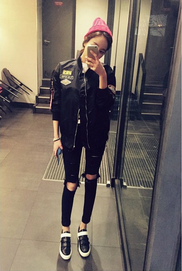 Quần lọt khe đen mỏng 9 điểm quần legging nữ mặc mùa hè Hàn Quốc phiên bản eo cao là quần thun co giãn mỏng - Khởi động cắt quần thu đông nữ