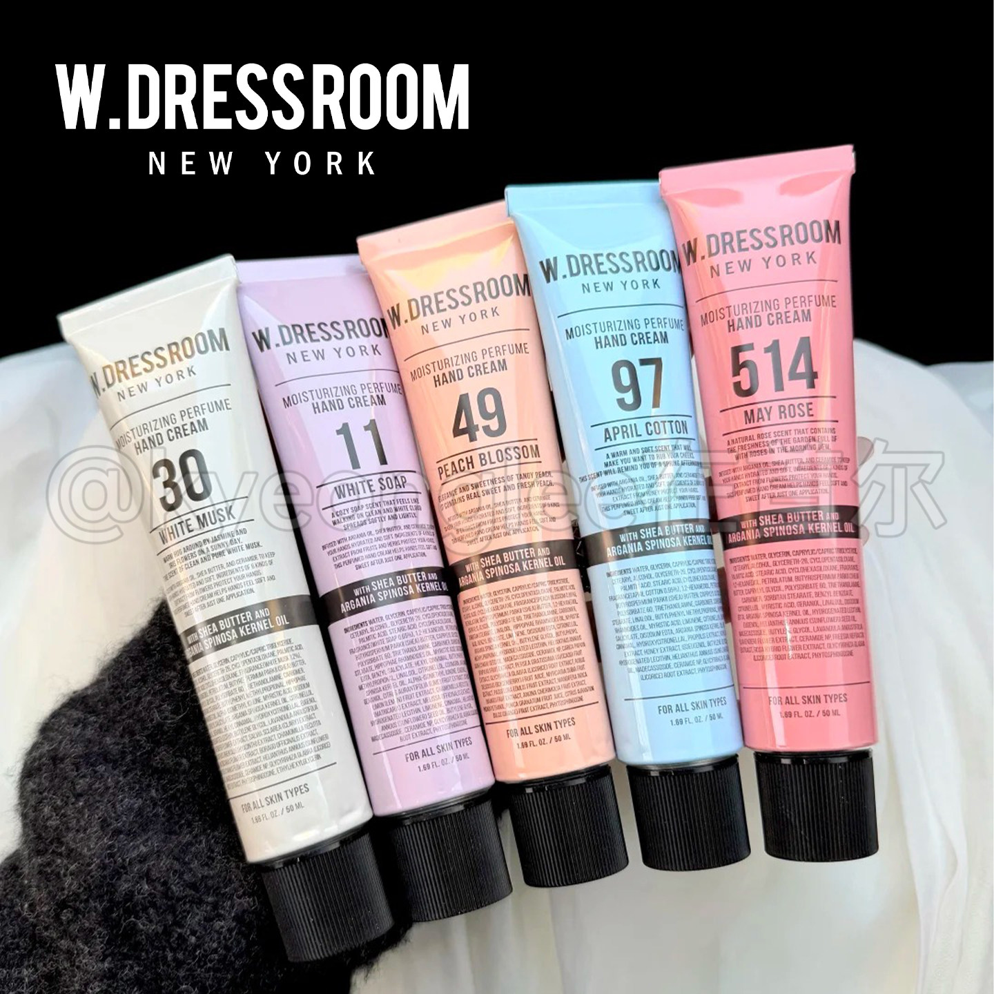 ✨今天要炸裂登场的，是“香氛护手霜”里的王炸！金希澈同款WDRESSROOM多衣丝香氛护手霜了解一下？🔥_护手霜_淘宝美妆网