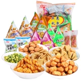 三惠 Guoba Snack Gift Packecks Casual Food Sharp Corner Crispy Triangle Триуангский хрустящий коробка сетка красные закуски