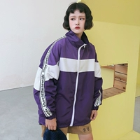 Châu Âu và Hoa Kỳ đường phố hip hop Harajuku bf gió lỏng đồng phục bóng chày dày áo khoác bomber áo khoác nam và nữ mùa đông thủy triều áo khoác đại hàn nữ